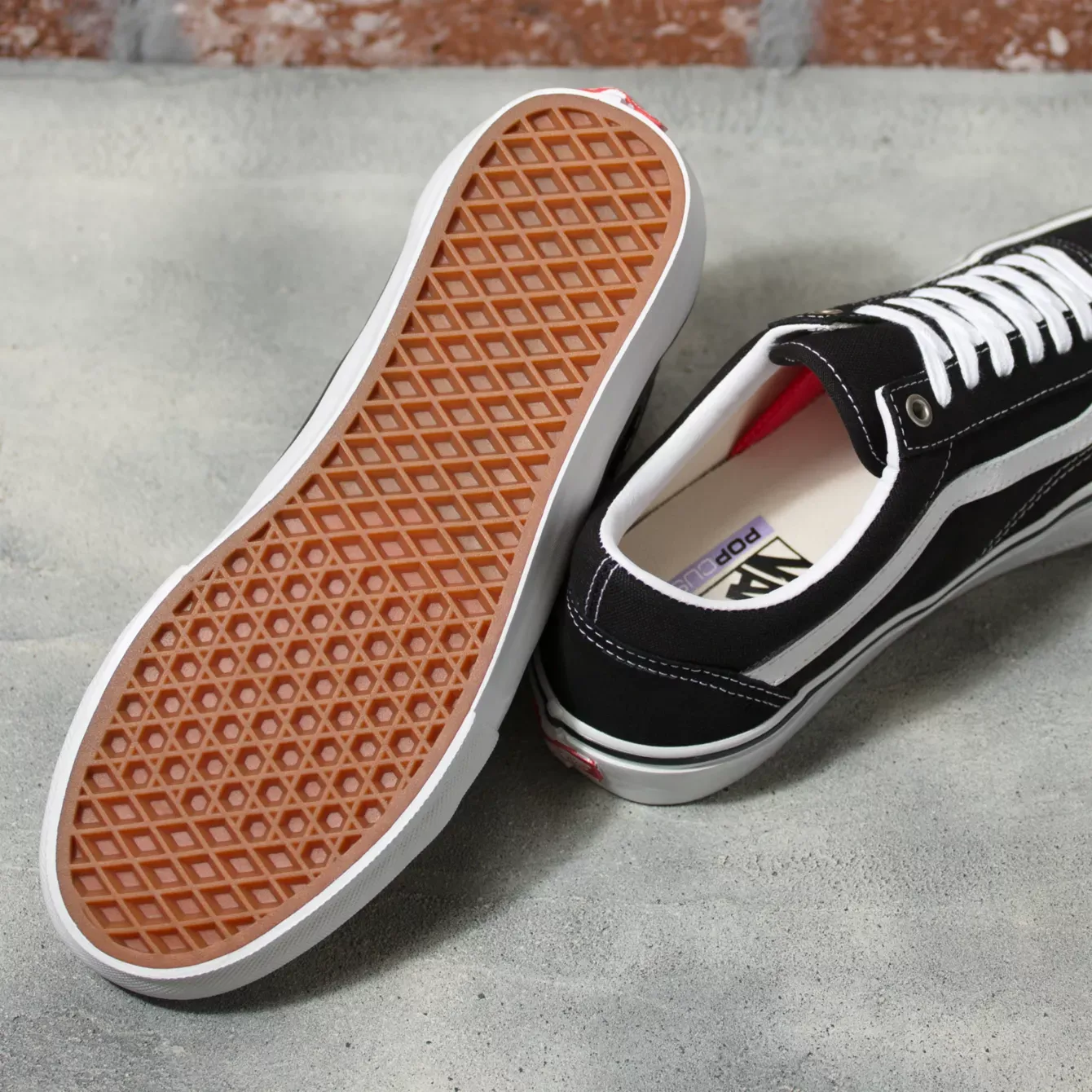 Vans Skate Old Skool Shoe - Black/White