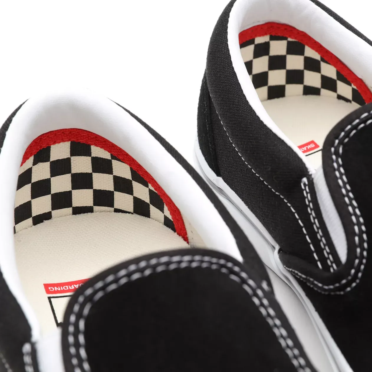 Vans Skate Slip On Shoes - Black/White