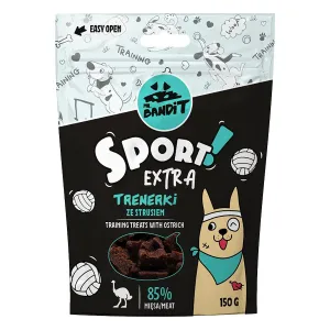 Vet Expert Mr. Bandit Sport Extra Trainers With Ostrich - Dog Treat - 150 G