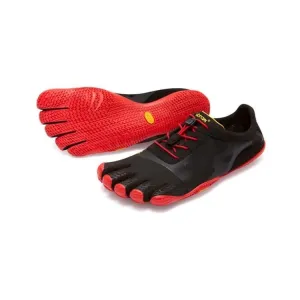 Vibram KSO Evo Mens Five Fingers Barefoot MAX FEEL Training Shoes - Black/Red