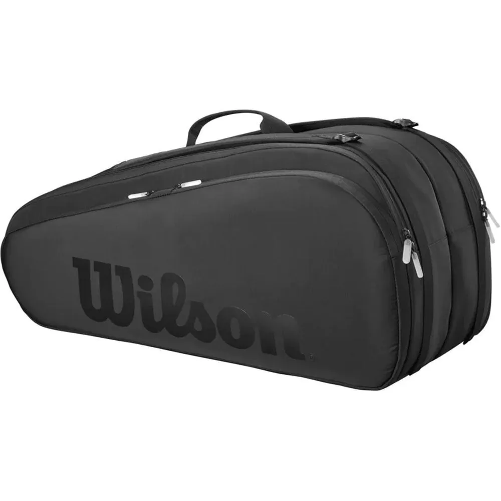 Wilson Noir Tour 12 Pack Racquet Bag, Black