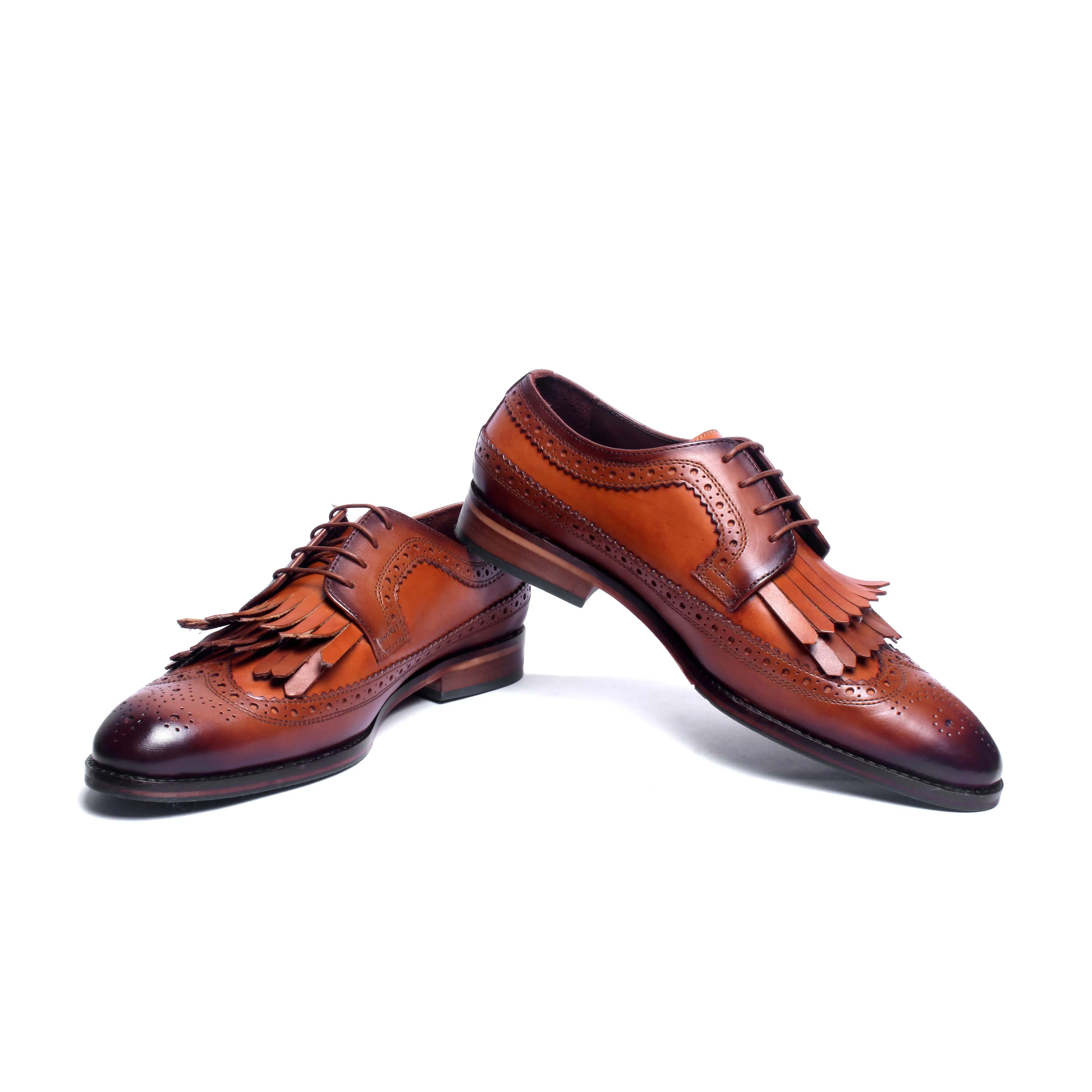 Wingtips Fringes Brouges