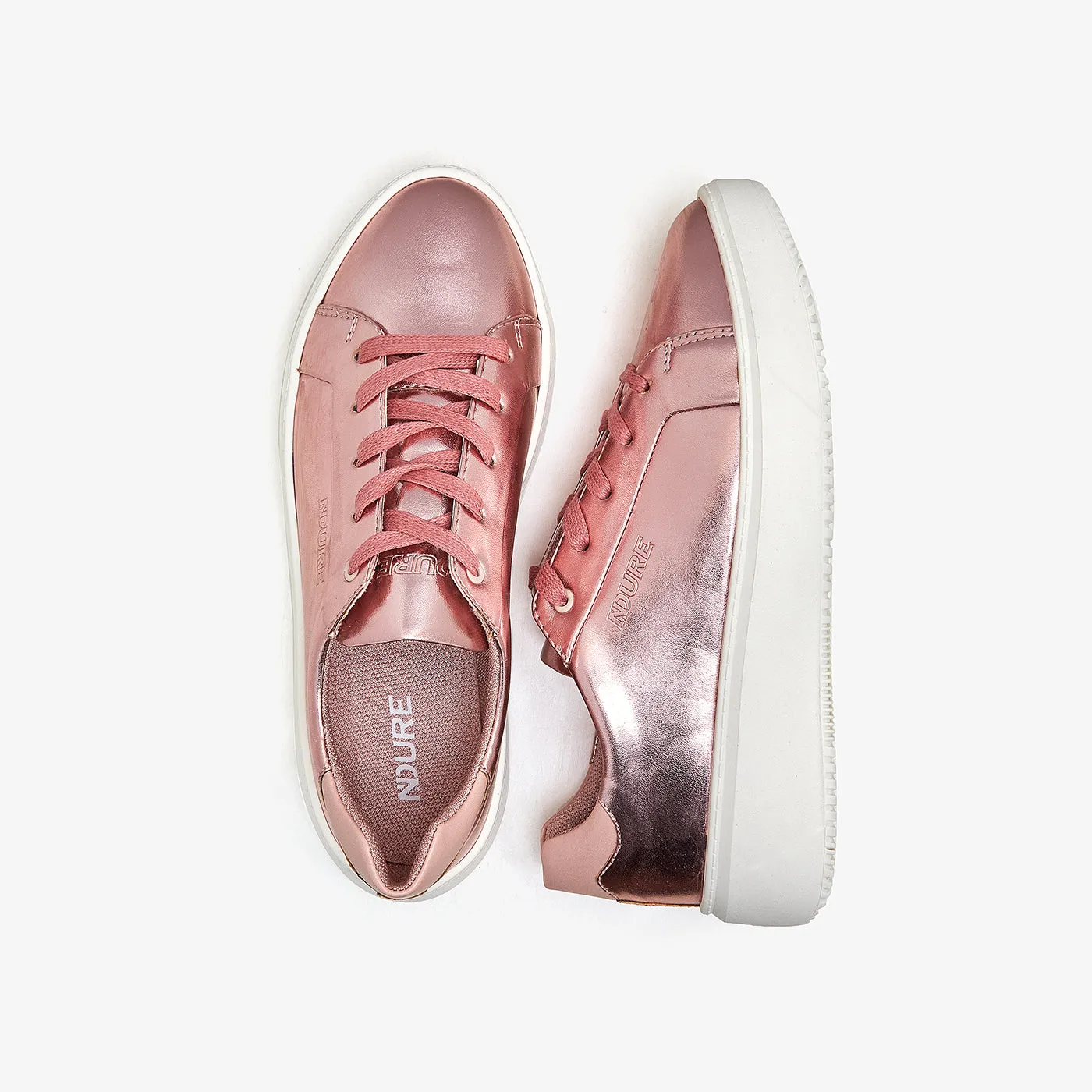 Women's Lace-Up Low-Top Trainers