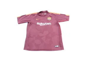 Women's Nike Embroidered Logo FC Barcelona #14 Deyla Soccer Jersey