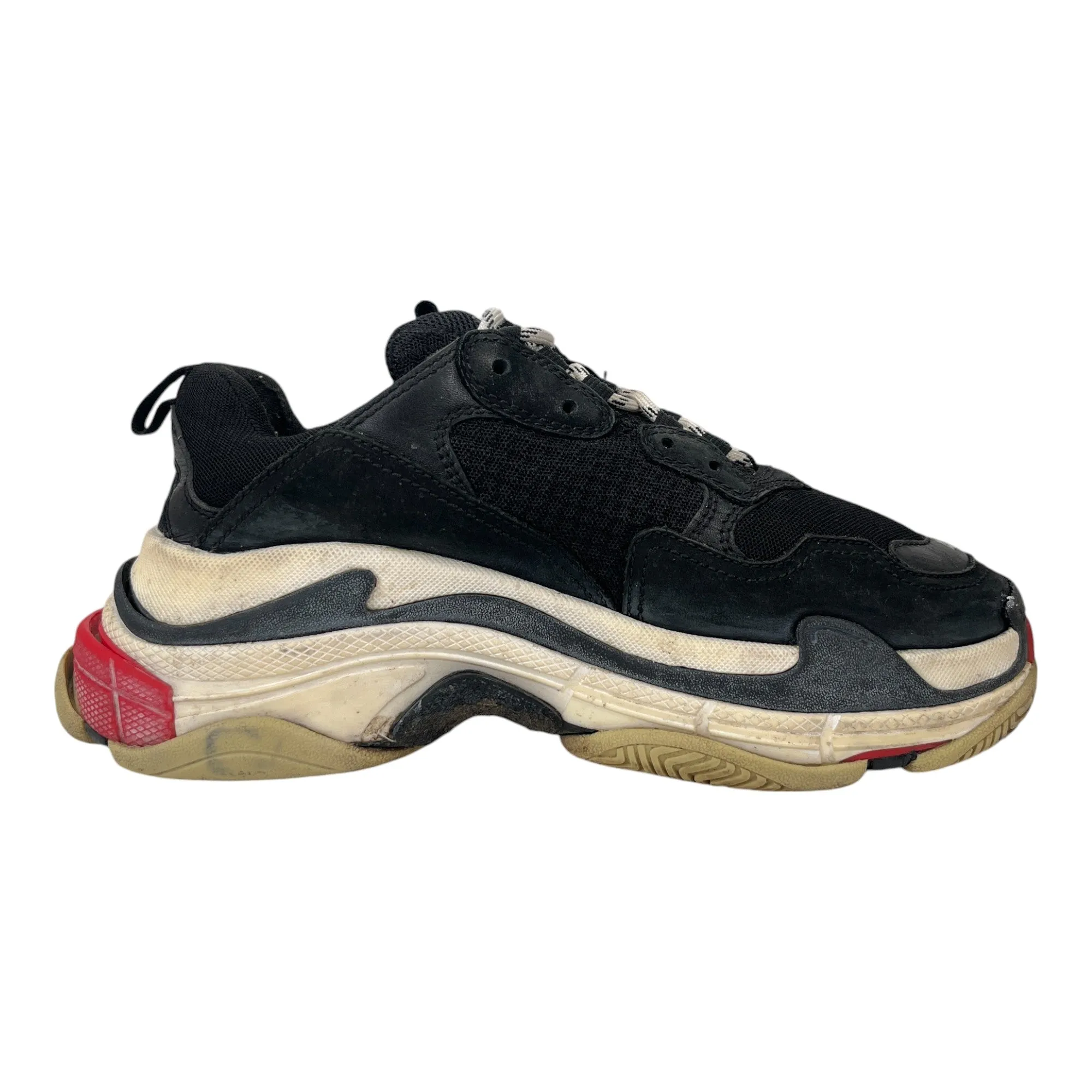 Women's Triple S Low Trainers Black Size EU 40 / UK 7