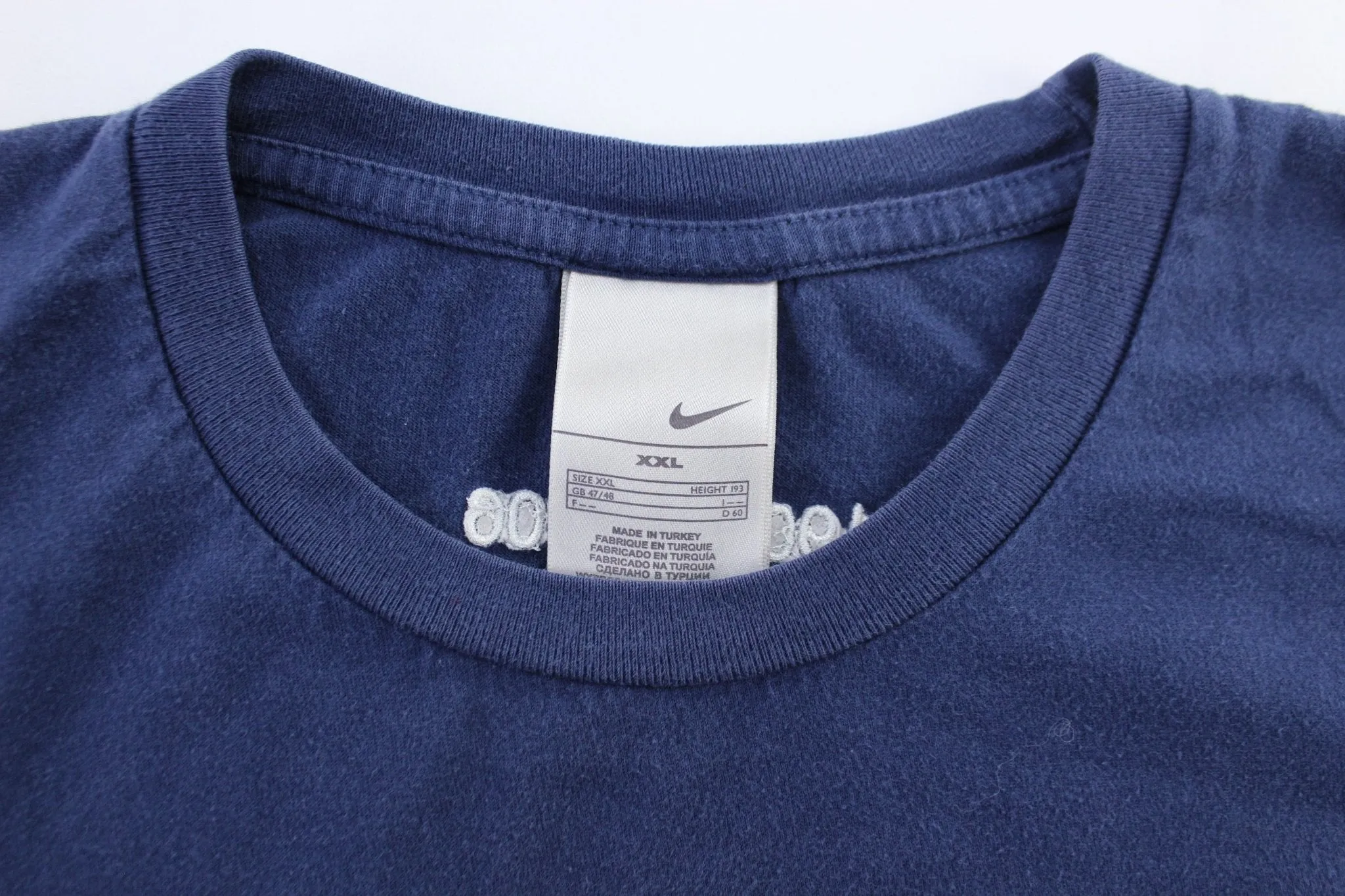 Women's Y2K Nike Embroidered Logo France Soccer T-Shirt